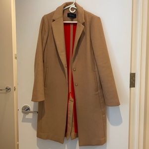 Camel Colored Wool Jacket
